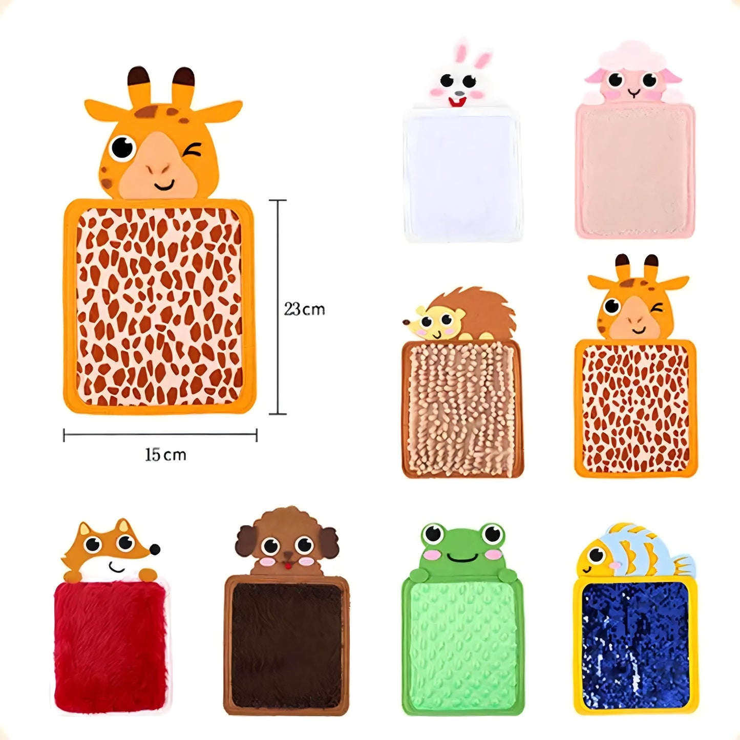 🧩 Kibo Sensory Tapetes™ | Set Sensorial de 8 Piezas