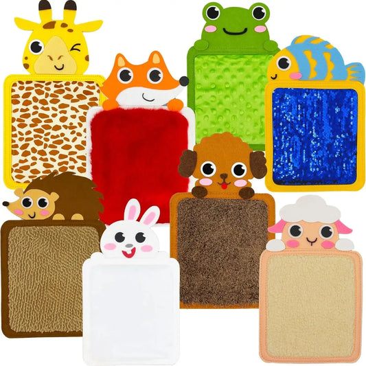 🧩 Kibo Sensory Tapetes™ | Set Sensorial de 8 Piezas
