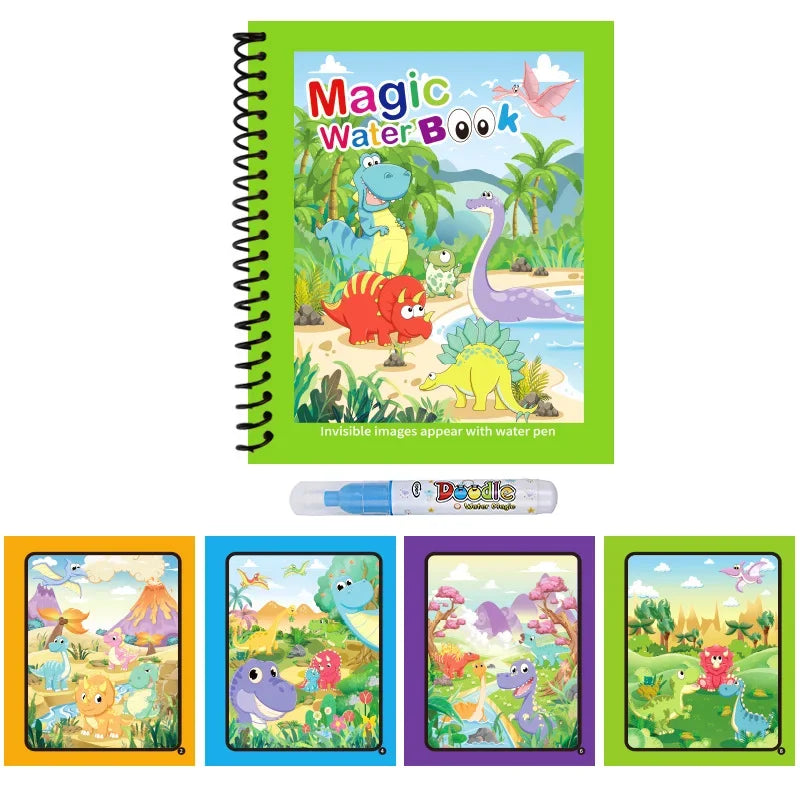 🎨 Kibo Magic Book™ | Aventuras para pintar
