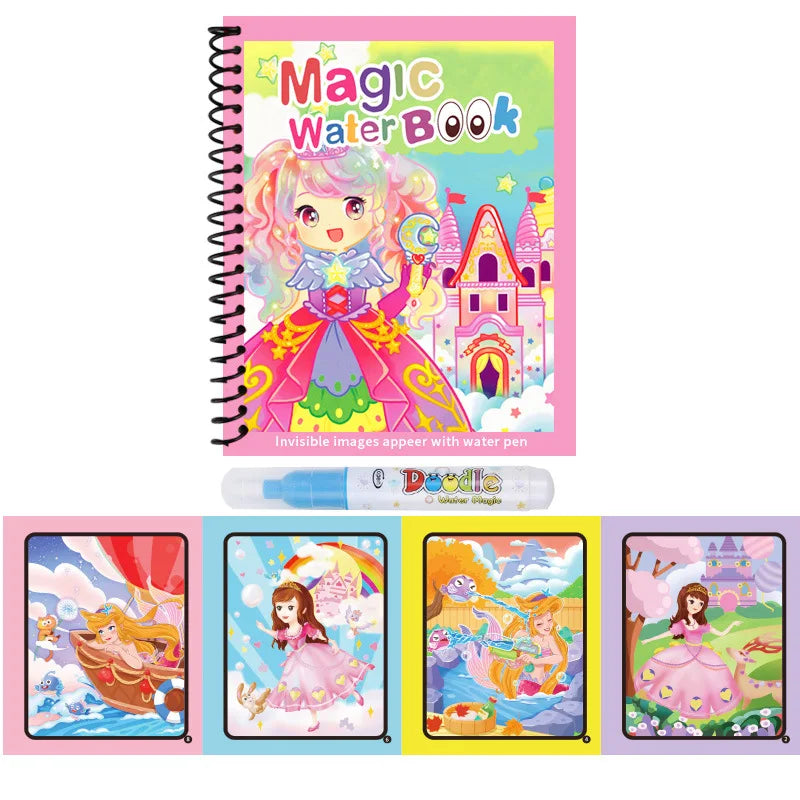 🎨 Kibo Magic Book™ | Aventuras para pintar