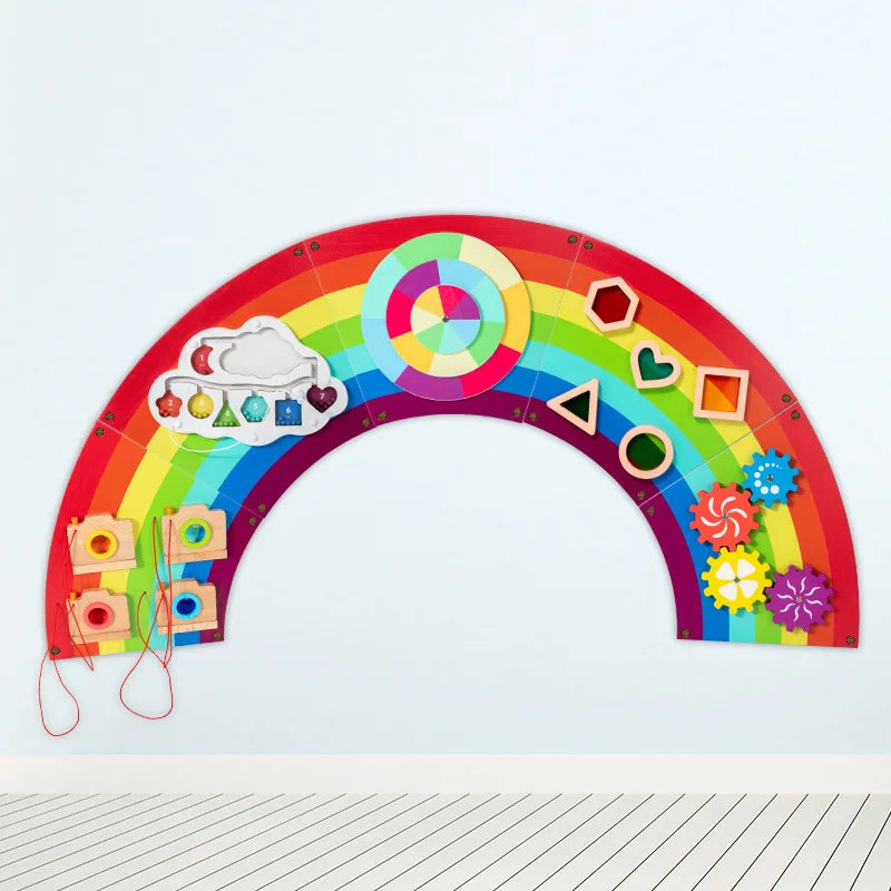 ✨ Kibo Activity Wall™ – Panel Montessori Interactivo de Pared