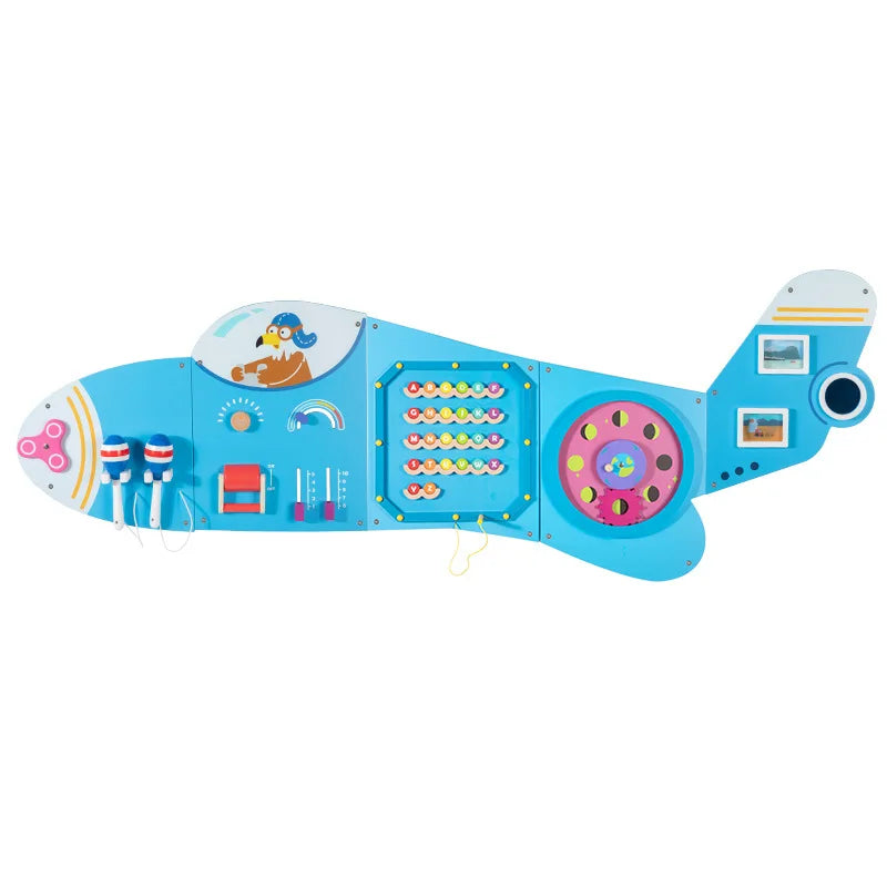 ✨ Kibo Activity Wall™ – Panel Montessori Interactivo de Pared