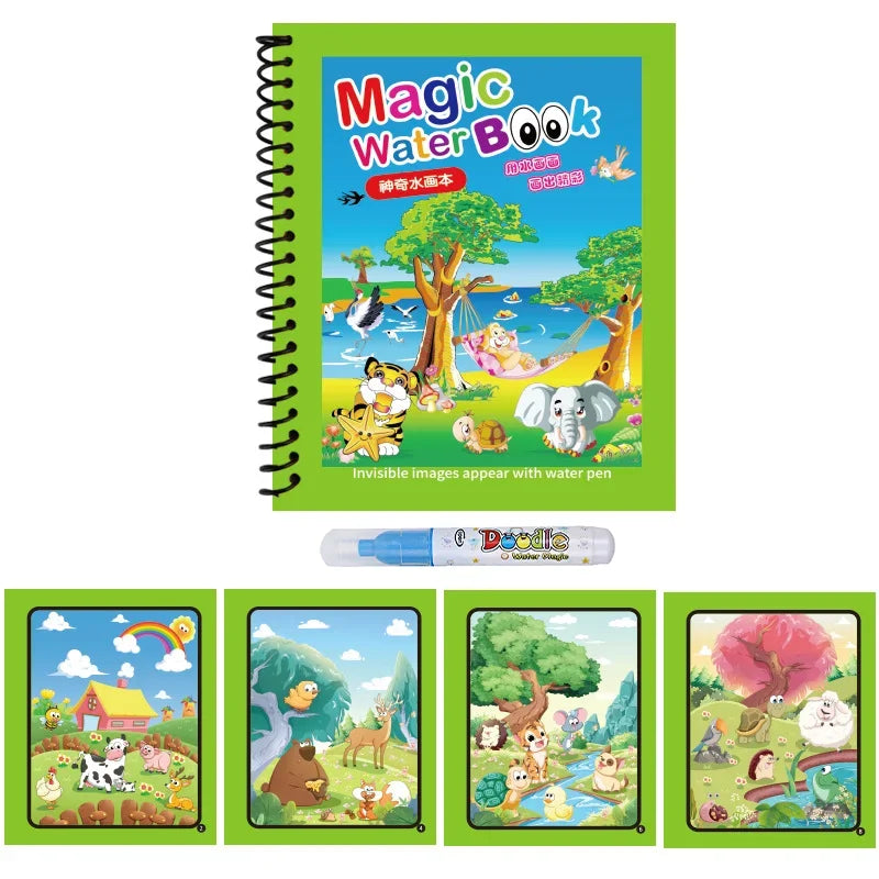 🌳 Kibo Magic Book™ | Animales del Bosque