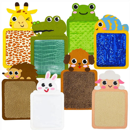 🧩 Kibo Sensory Tapetes™ | Set Sensorial de 8 Piezas