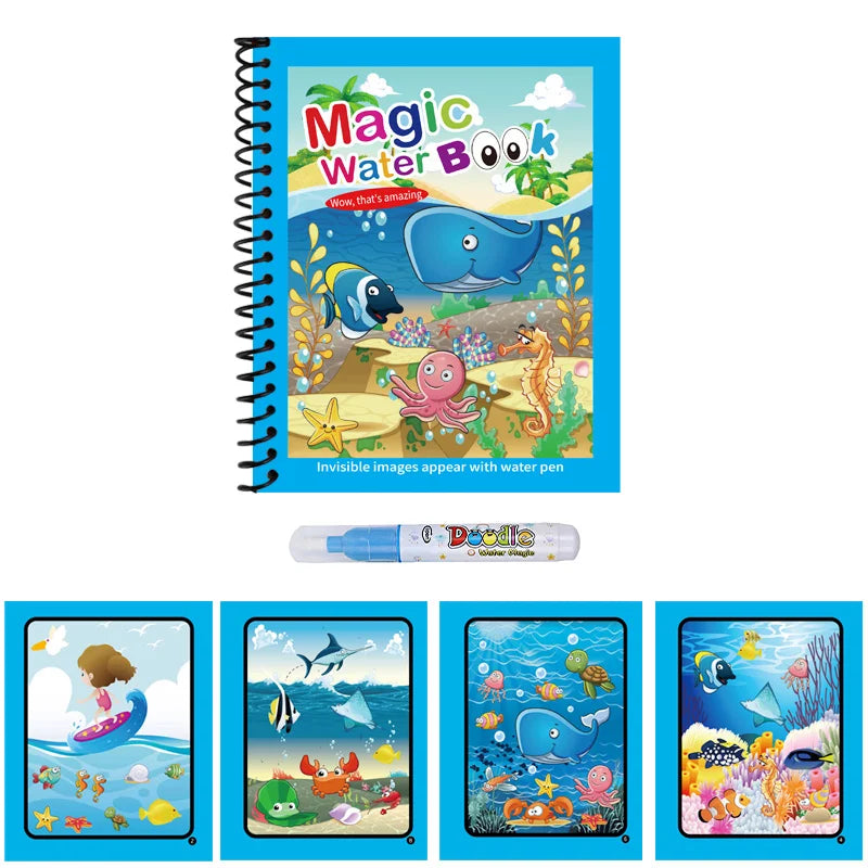 🎨 Kibo Magic Book™ | Aventuras para pintar