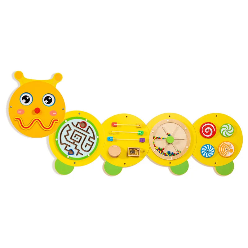 ✨ Kibo Activity Wall™ – Panel Montessori Interactivo de Pared
