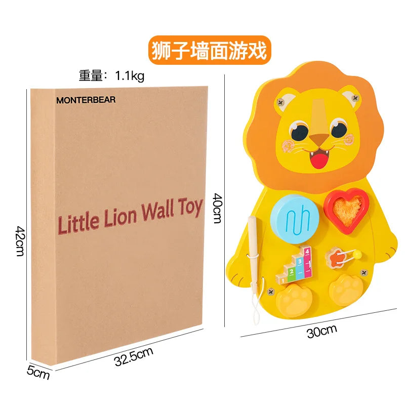 ✨ Kibo Activity Wall™ – Panel Montessori Interactivo de Pared