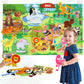 🦁 Kibo Story Board™ | Mapa Montessori de Animales del Mundo