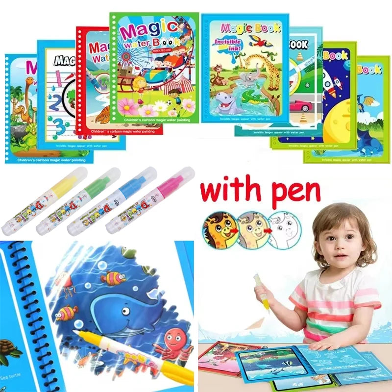🎨 Kibo Magic Book™ | Aventuras para pintar