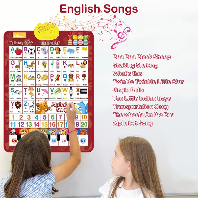 🎵 Kibo ABC™ | Pizarra Interactiva Bilingüe Español e Inglés