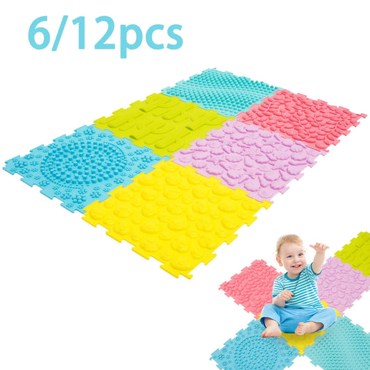 👣 Kibo Sensory Path de Silicón™ | Set de 6 Piezas
