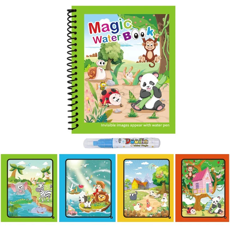 🎨 Kibo Magic Book™ | Aventuras para pintar