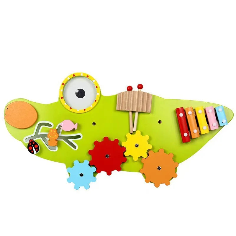 ✨ Kibo Activity Wall™ – Panel Montessori Interactivo de Pared