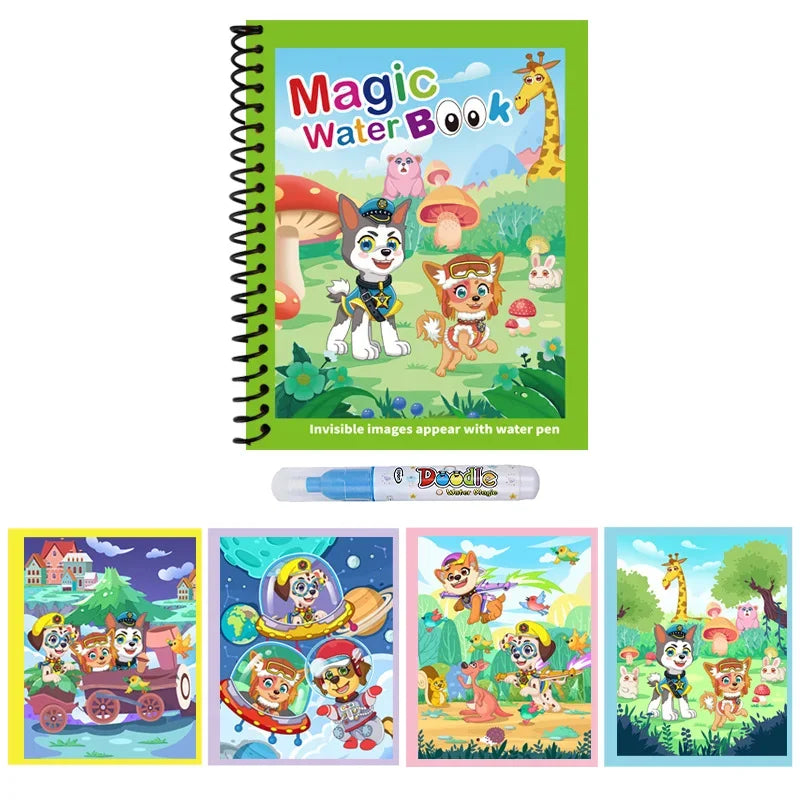 🎨 Kibo Magic Book™ | Aventuras para pintar