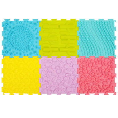 👣 Kibo Sensory Path de Silicón™ | Set de 6 Piezas