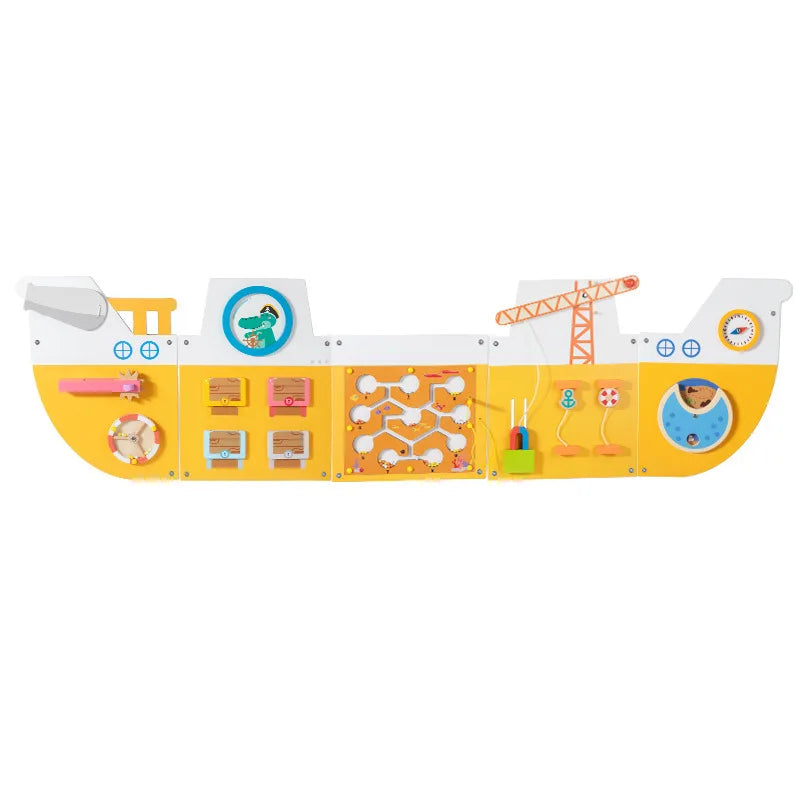 ✨ Kibo Activity Wall™ – Panel Montessori Interactivo de Pared