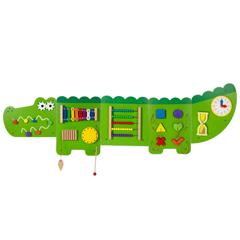 ✨ Kibo Activity Wall™ – Panel Montessori Interactivo de Pared