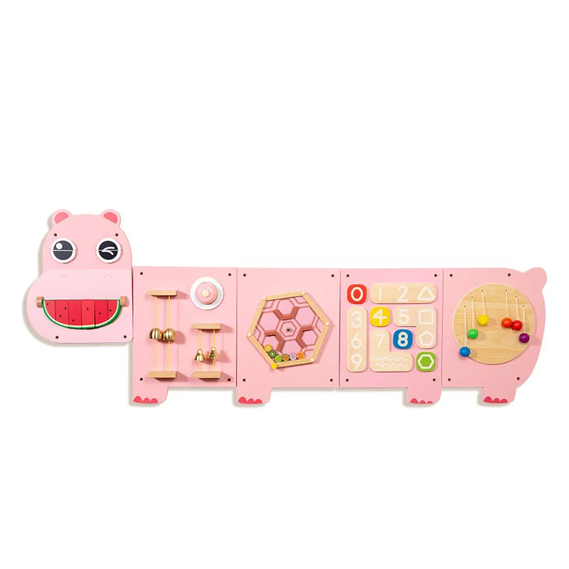 ✨ Kibo Activity Wall™ – Panel Montessori Interactivo de Pared