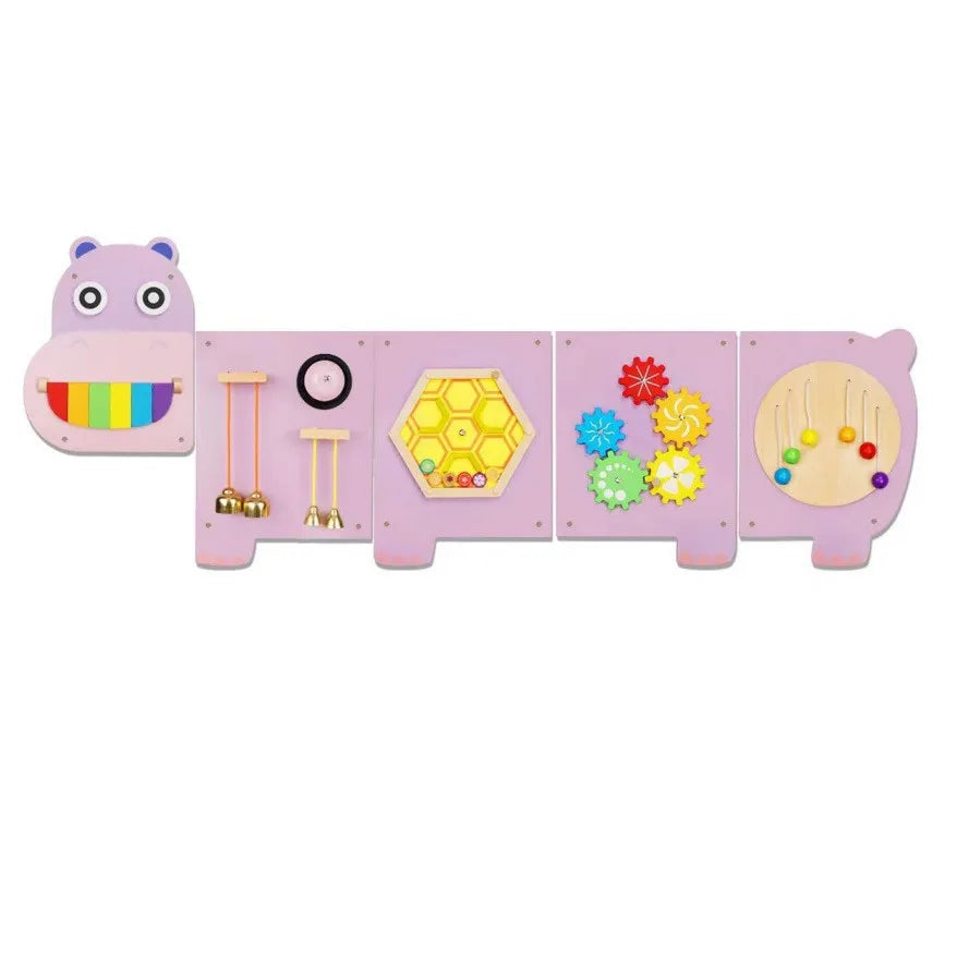 ✨ Kibo Activity Wall™ – Panel Montessori Interactivo de Pared