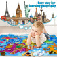 🌍 Kibo Story Board™ | Mapa Montessori de Mapa del Mundo